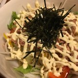 簡単 ツナマヨ好きのラーメンサラダ